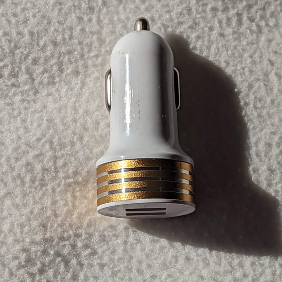 ❤️3/$10🎉HP🎉 Dual USB Car Charger 1.0 & 2.1ASmart Power Supply Android & iPhone - Picture 4 of 6